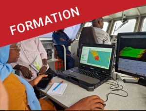 En Afrique de l’Ouest, de la prise en main du SEEKER au déploiement d’une chaîne hydrographique complète