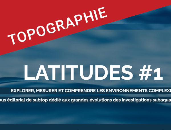 Drone hydrographique : de la donnée à la décision I Latitudes #1